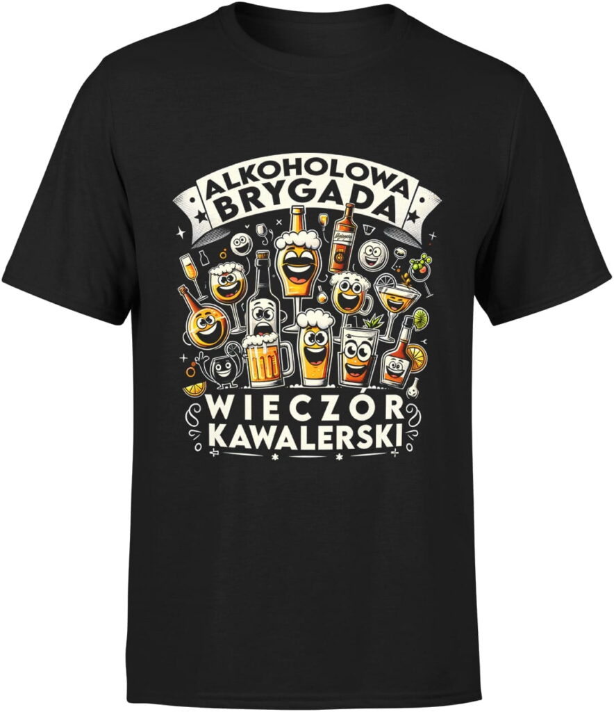 Kreatywne koszulki na wieczór kawalerski – niezapomniane chwile